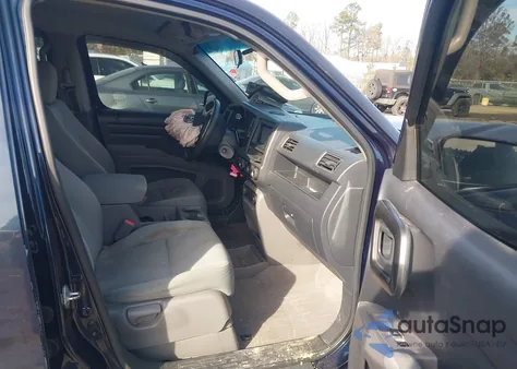 2009 Honda Ridgeline Rt from USA, damaged, VIN 2HJYK16299H502411